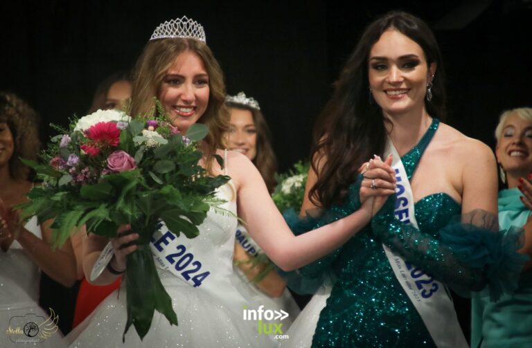 Amélia Bur, Miss Moselle 2024, avec Miss Moselle 2023