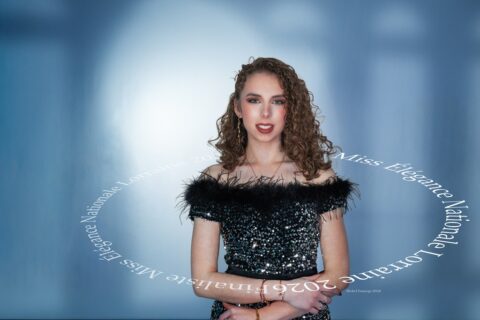 Mathilde Tulli, portrait de finaliste de Miss Élégance Nationale Lorraine (janvier 2026)
