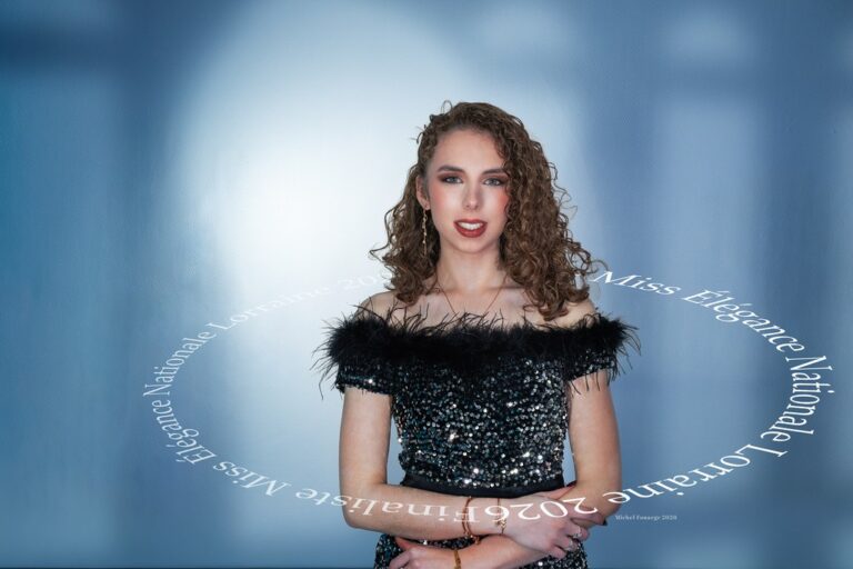 Mathilde Tulli, portrait de finaliste de Miss Élégance Nationale Lorraine (janvier 2026)