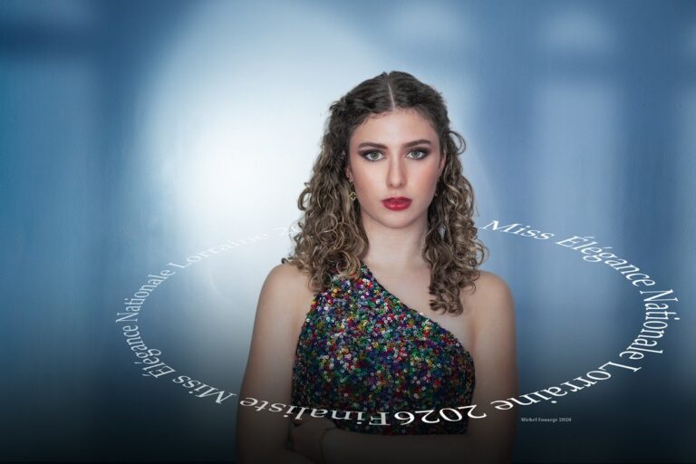 Zoé Martin, portrait de finaliste de Miss Élégance Nationale Lorraine (janvier 2026)