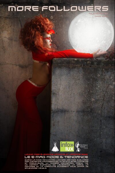 Louna Dos Santos en couverture de More Followers n° 21 (mars 2026)