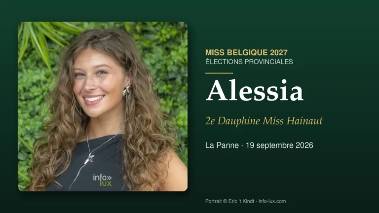 Alessia, 2e Dauphine Miss Hainaut 2027
