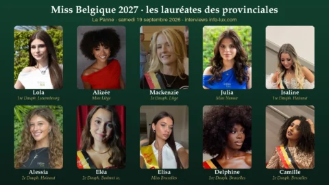Les dix lauréates des élections provinciales de La Panne interviewées par info-lux.com