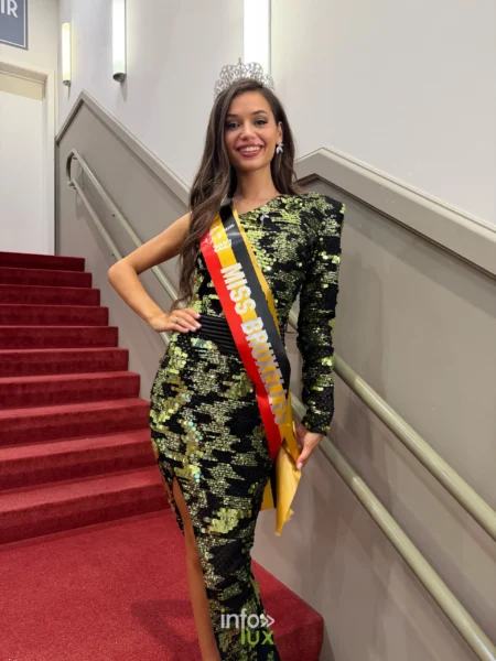 Elisa, couronnée Miss Bruxelles 2027 le 19 septembre 2026 à La Panne